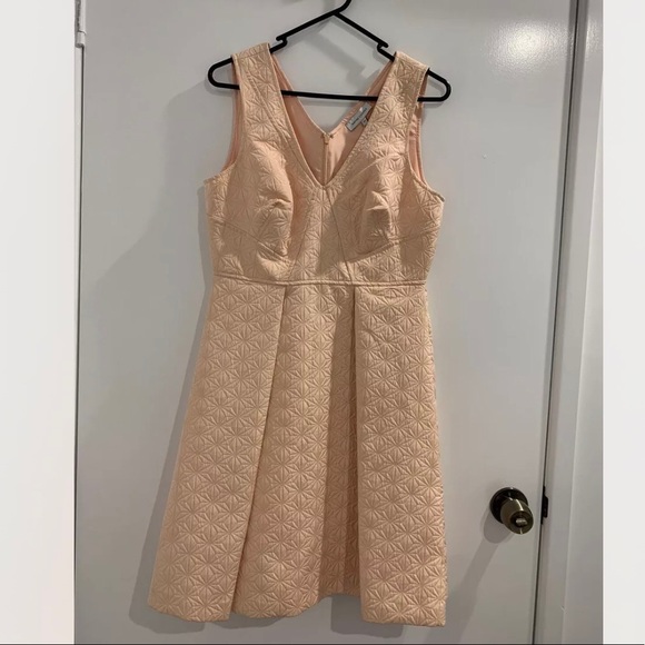 Wayne Cooper Peach Dress Size 10 - Picture 2 of 8